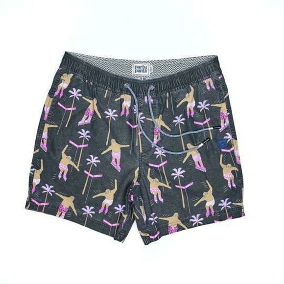 ✨Party Pants Slow Your Roll Sz Medium Shorts✨ - Picture 2 of 8